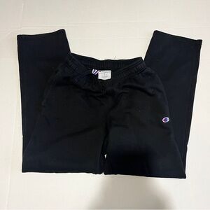 Champion Black Joggers with Logo